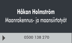 Håkan Holmström logo